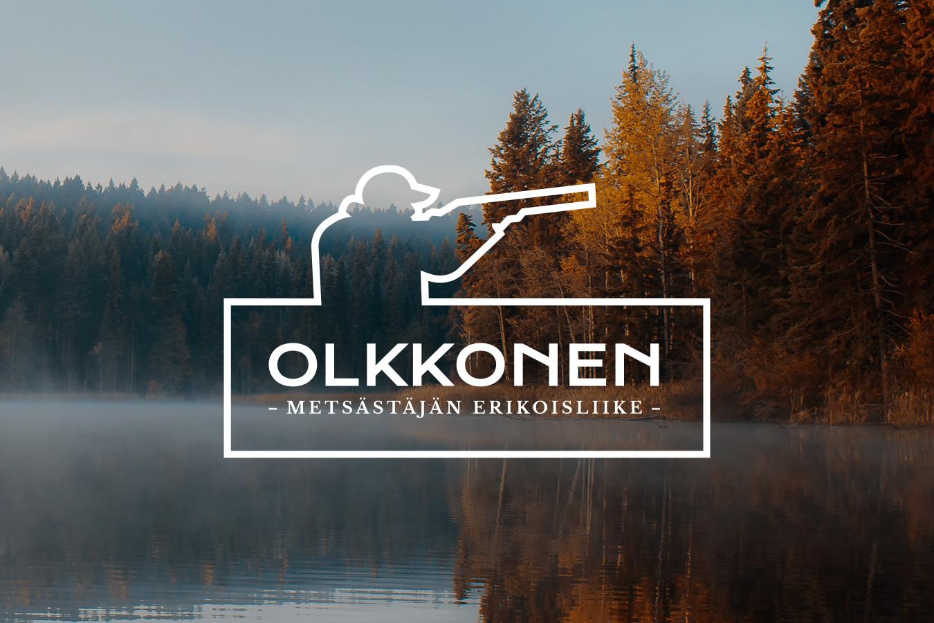 Mainostoimisto Luman suunnittelema metsästysliikkeen logo